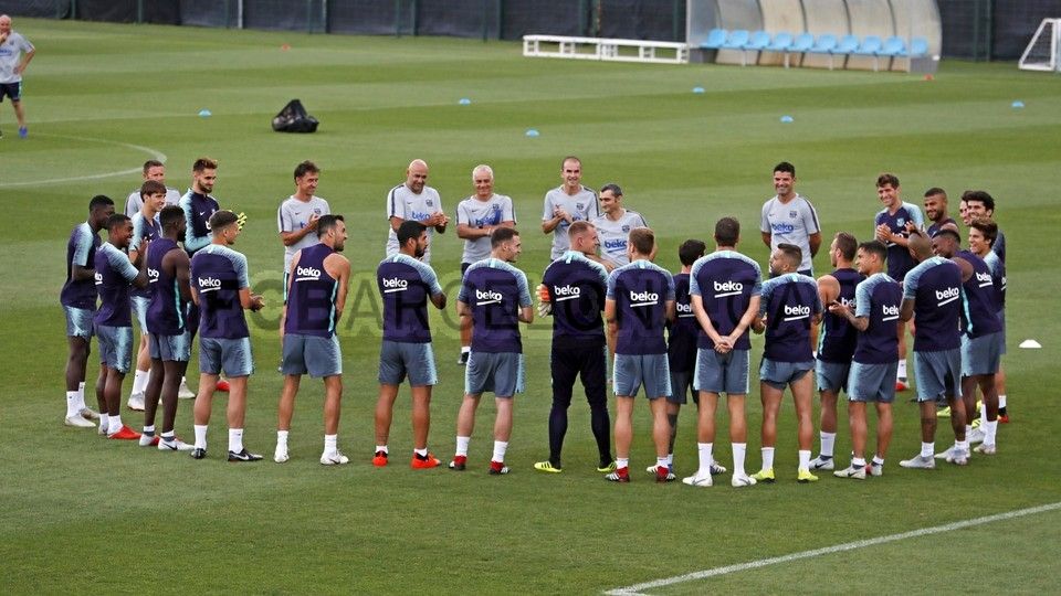 Entrenamiento (29-08-18)
Foto: Miguel Ruiz, FCB