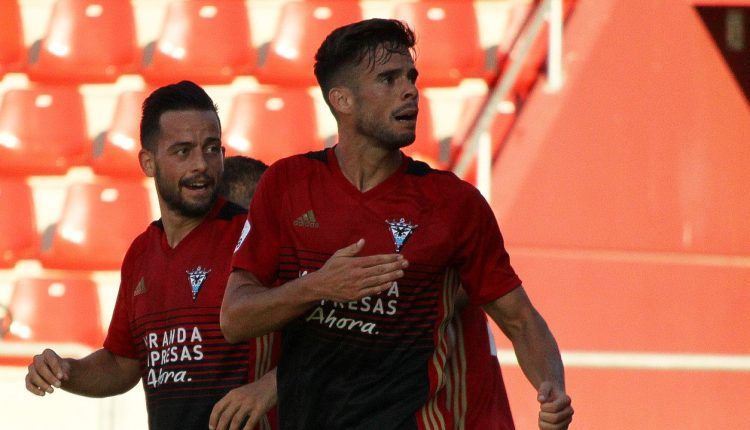 Miguel Díaz logró el gol del empate el pasado sábado frente al Racing