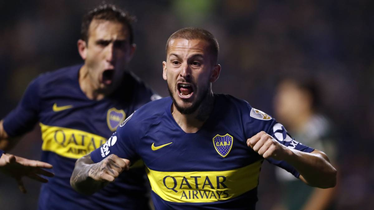 Benedetto llora al celebrar su primer gol desde noviembre, cuando se rompió el ligamento cruzado (Imagen: Marca)