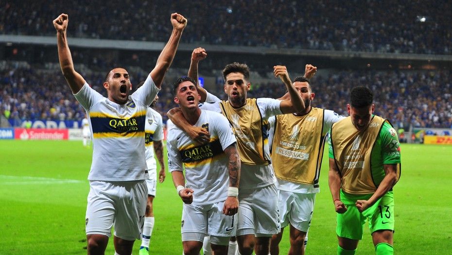 Boca celebra su pase a semifinales (Fotografía: Marcelo Carrol).