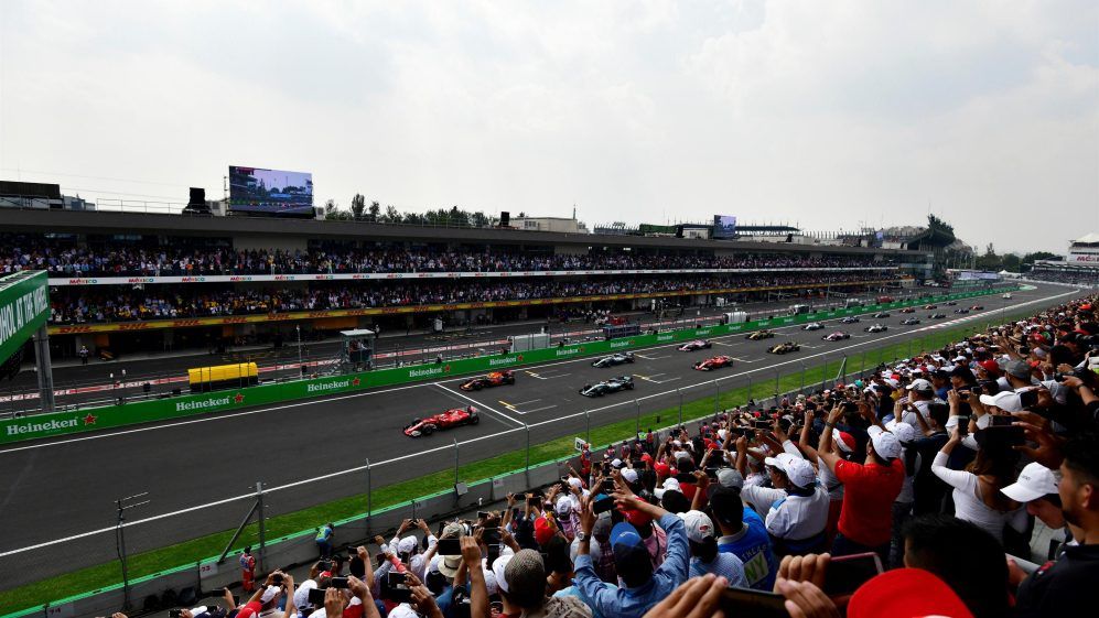 Largada del GP de México 2017 / Vía: Formula1.com