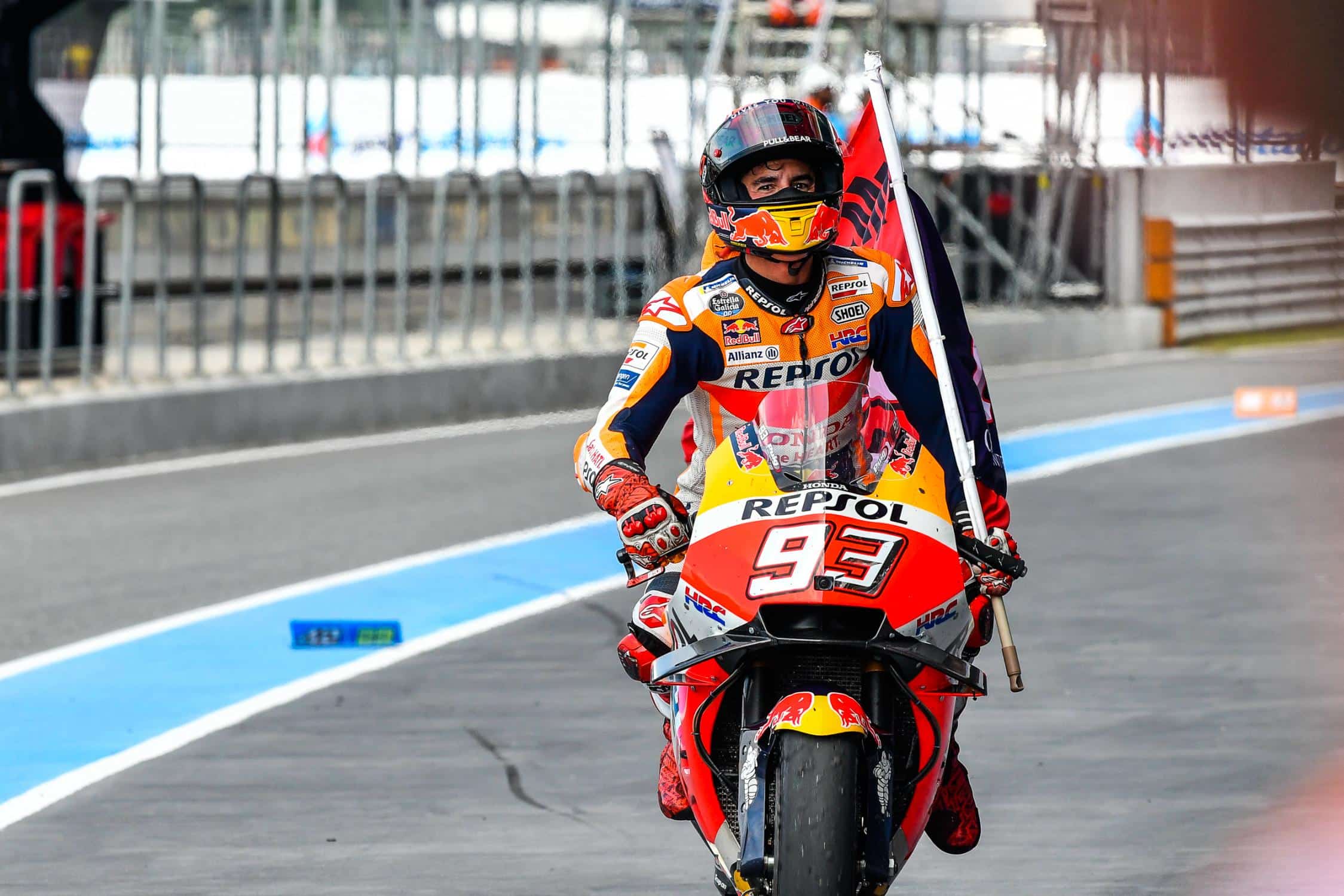 Marc Márquez sumó ayer 25 puntos más.//Fuente: motogp.com