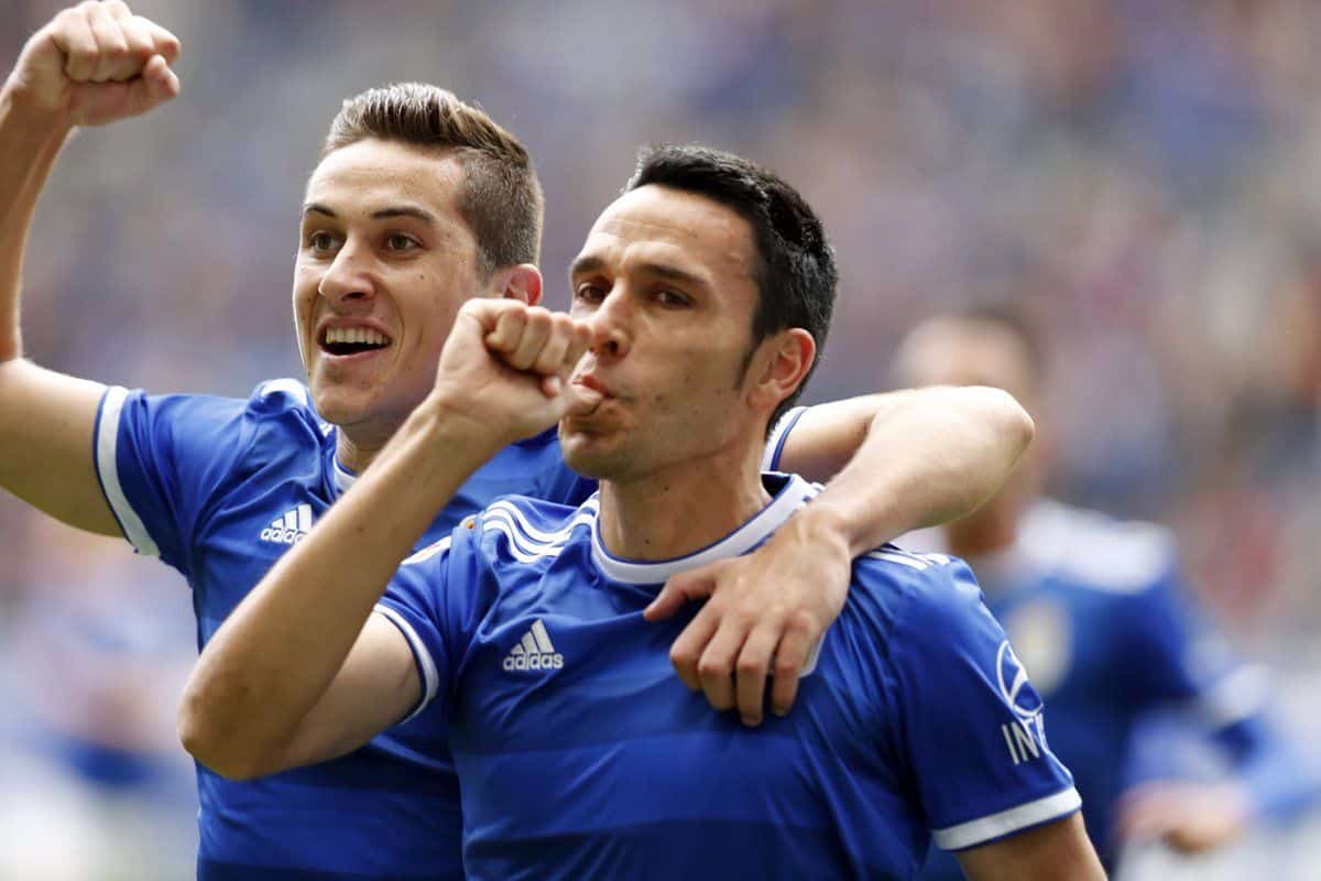 El Oviedo celebra la primera victoria en el Carlos Tartiere. Fuente: Real Oviedo