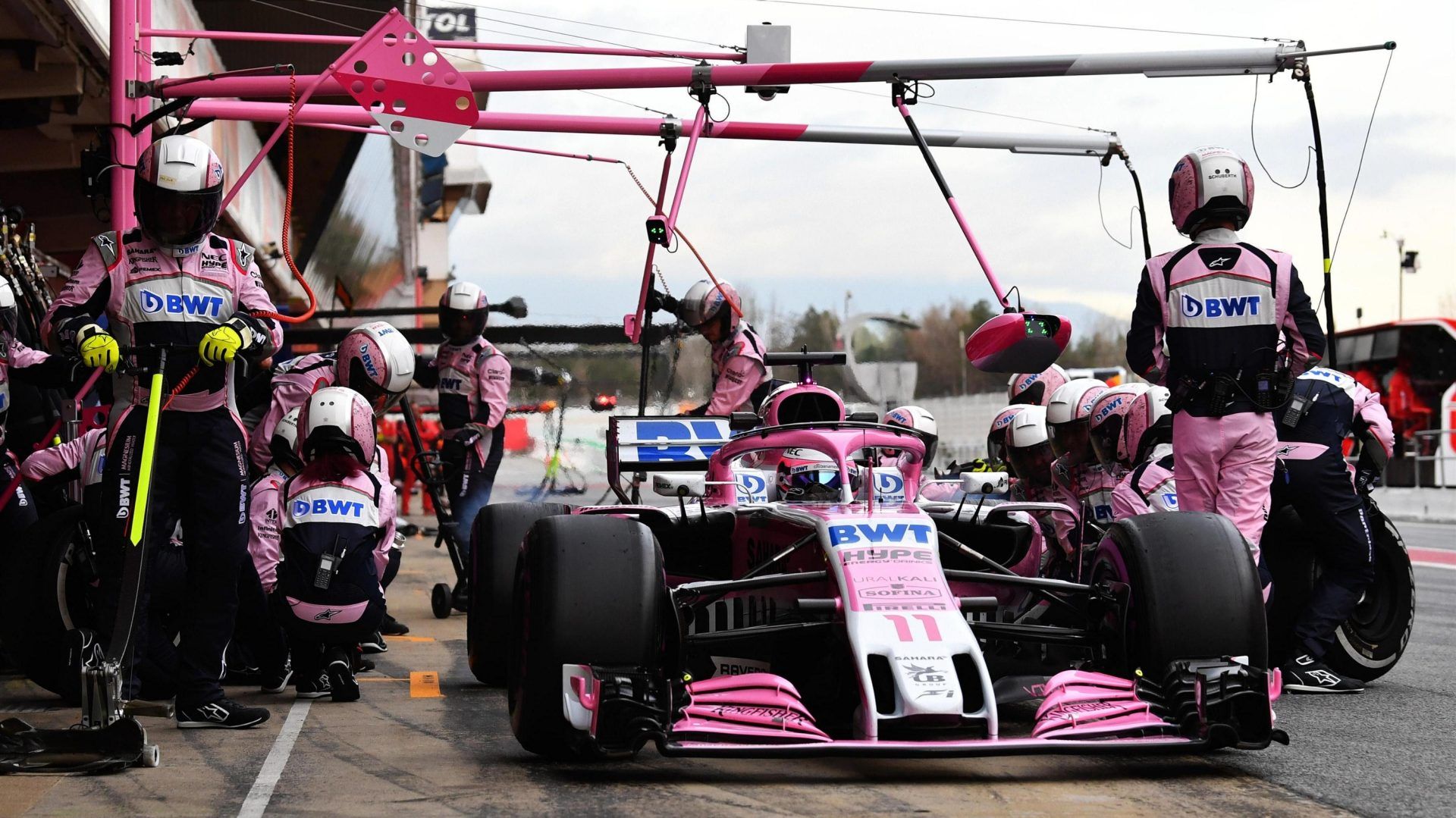Force India arranca de nuevo como Racin Point Force India