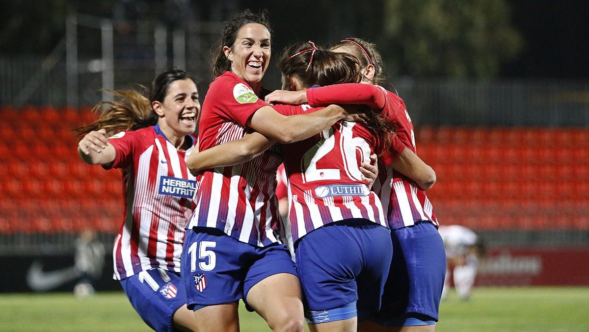 Las de Sánchez Vera remontan para alzarse en lo más alto | Foto: Atlético de Madrid