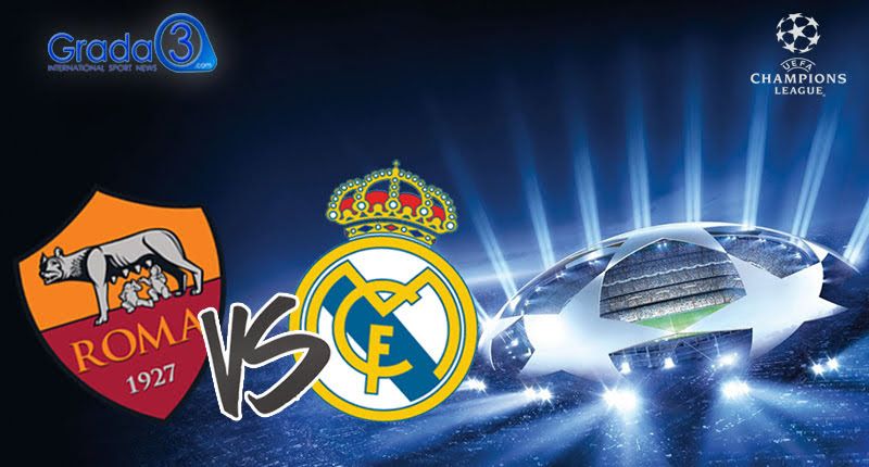 Fotomontaje del partido entre Roma y Real Madrid. Foto: Fuente propia.