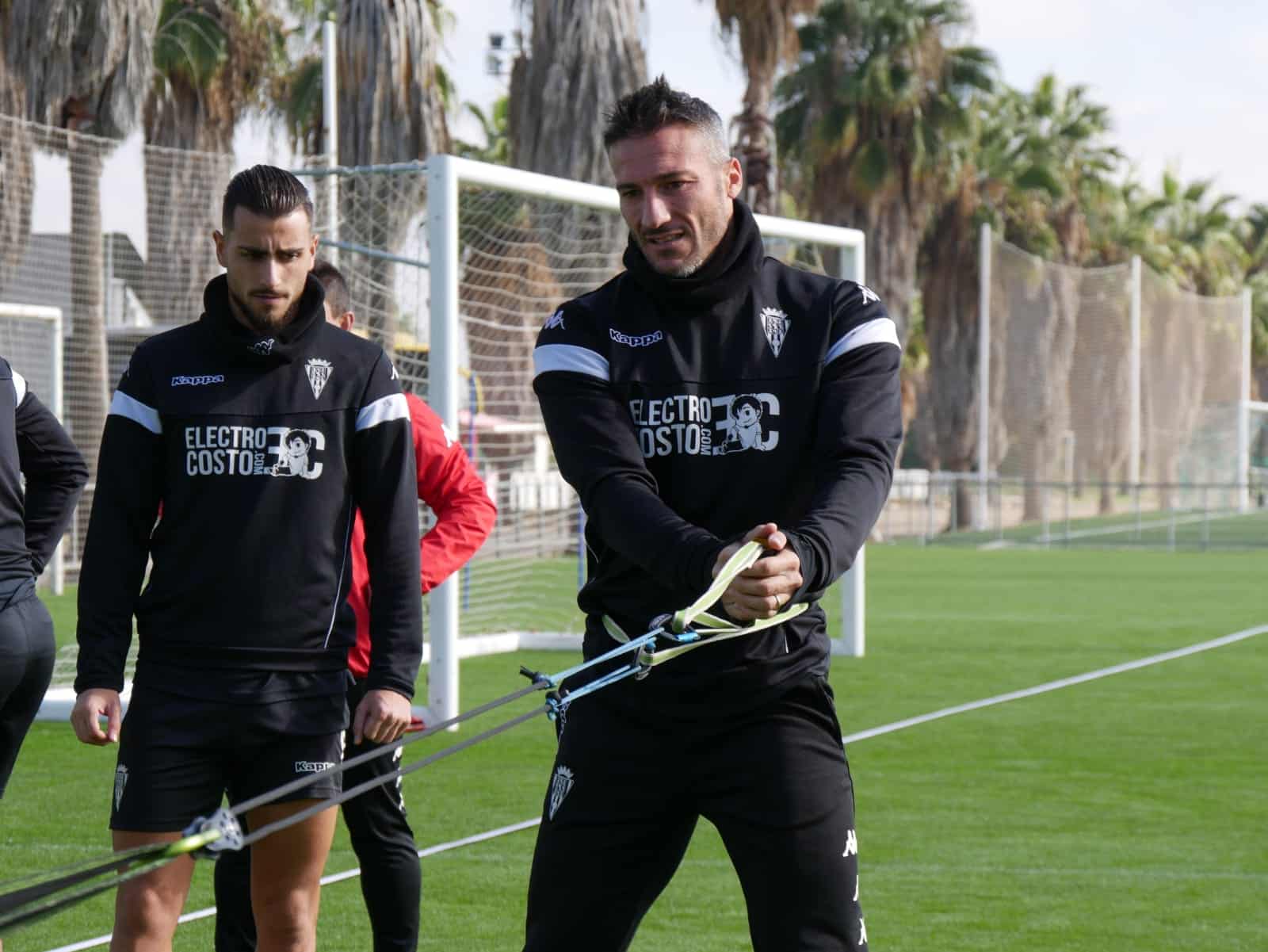 Federico Piovaccari en el entrenamiento matinal. Foto vía Charo Tobajas