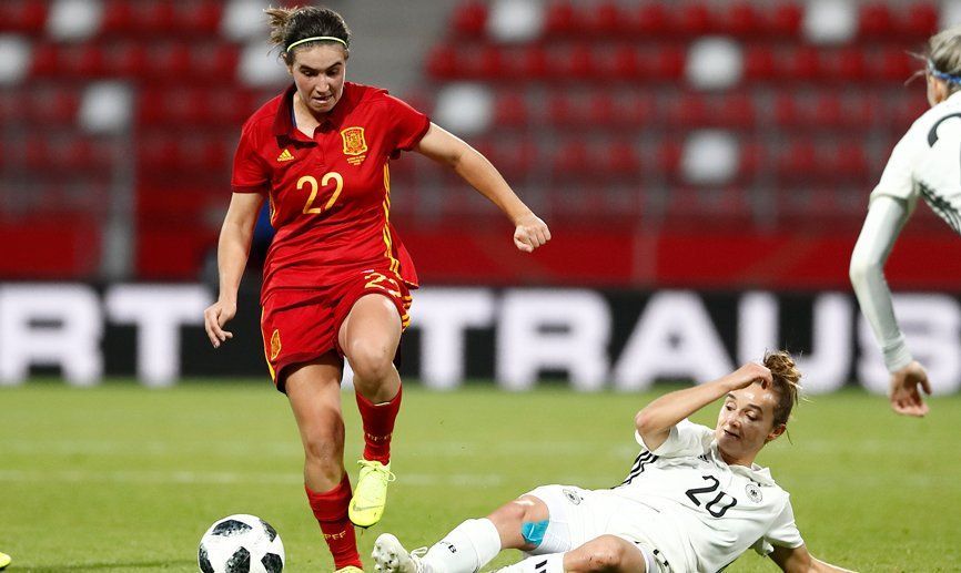 imagen cogida e la selección española de fútbol