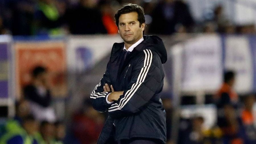 Santiago Solari en un partido como entrenador del Real Madrid. Foto: Real Madrid Club de Fútbol.