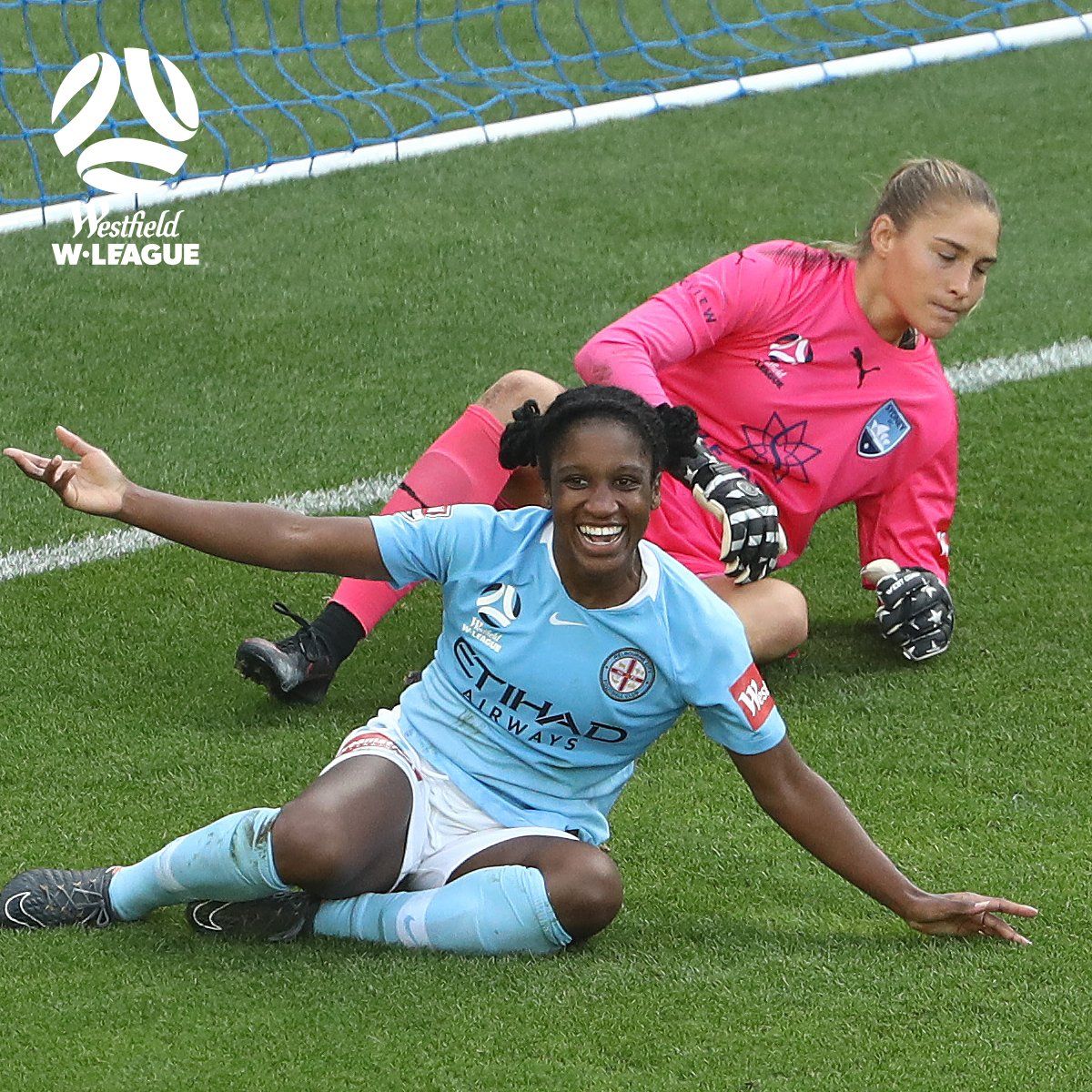 Jasmyne Spencer tuvo un partido inolvidable (foto: w-league twitter)