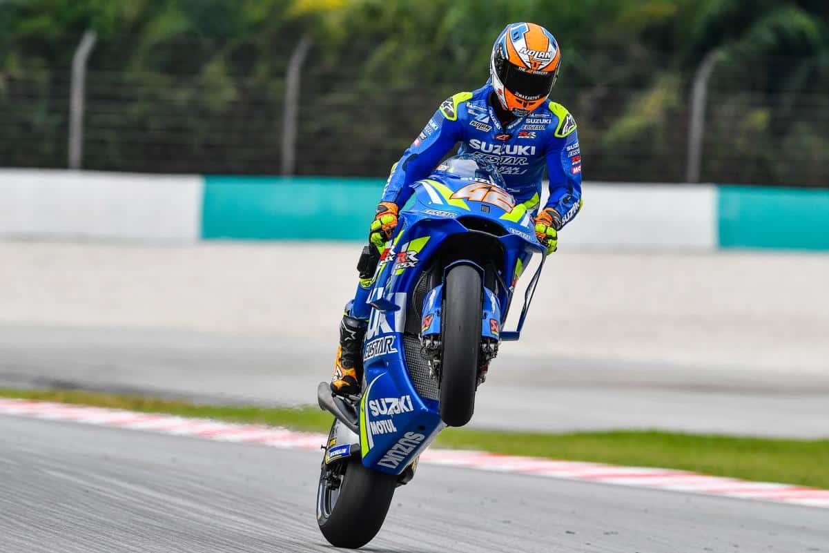 Álex Rins fue el más rápido hoy en Malasia//Fuente: motogp.com