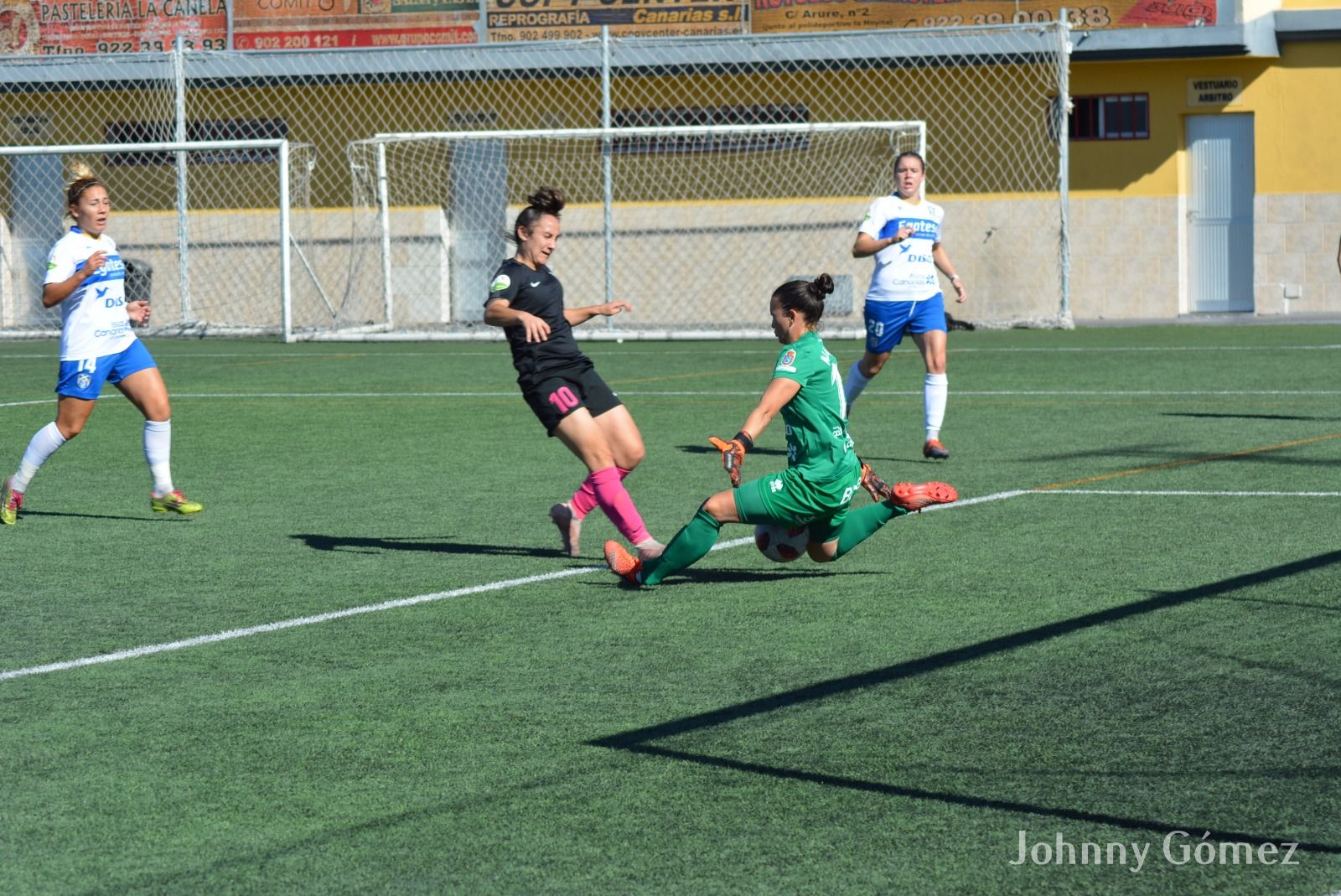 Imagen de nuestro compañero Johnny Gómez @PBBombaNavarro de @futfem_g3