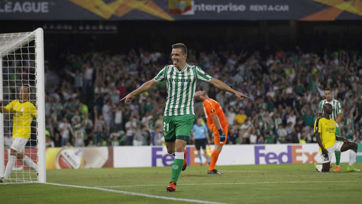 Giovani Lo Celso la pasada campaña en el Betis