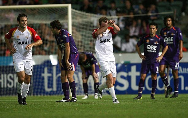 Perth, Australia, 26 de diceimbre del 2008. Primer Boxing Day del Adelaide United. (Photo by Robert Prezioso/Getty Images).