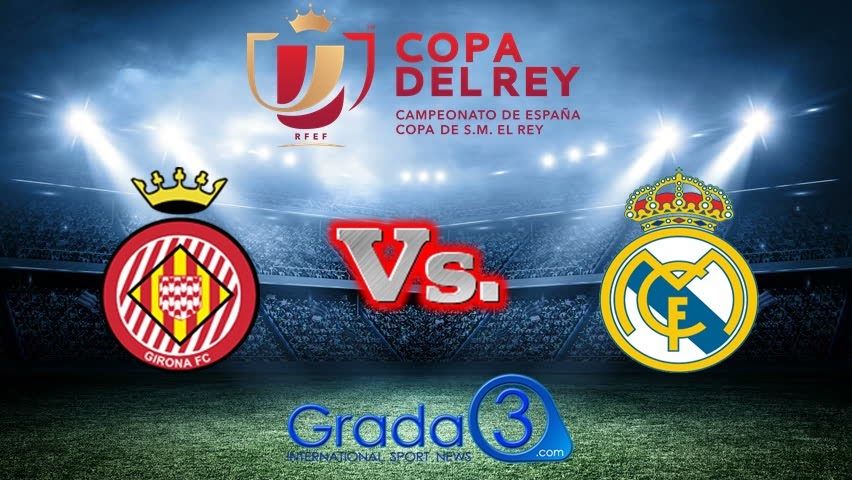 Fotomontaje del partido entre Girona y Real Madrid de Copa del Rey. Foto: Fuente propia.