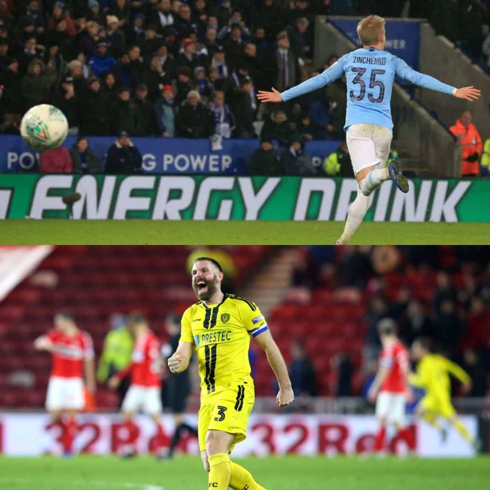 Zinchenko en la parte alta. En la parte baja Buxton.