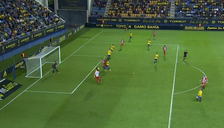 Error número 2 - Gol mal anulado a Uros Djurdjevic frente al Cádiz