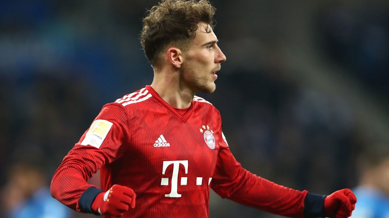 Goretzka tras marcar uno de sus goles. Vía: fcbayern.com