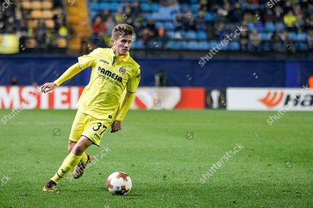 Mandatory Credit: Photo by AFP/Shutterstock (9264269as)
Pedro Martinez of Villarreal
Villarreal CF v Maccabi Tel-Aviv, EUFA Europa League, Ceramica Stadium, Villarreal, Spain - 07 Dec 2017