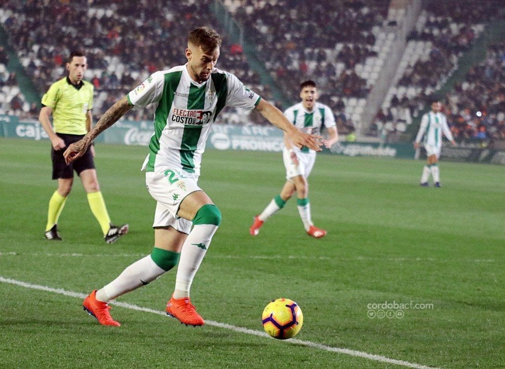 Carrillo en su etapa en el Córdoba