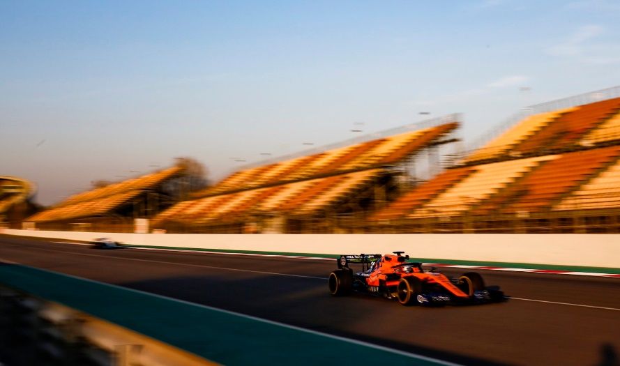 McLaren, siendo el más rápido hoy // vía Twitter: @McLarenF1