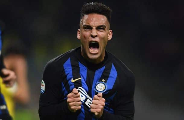 Lautaro Martínez celebra el gol de la victoria - Foto destacada vía: www.inter-news.it