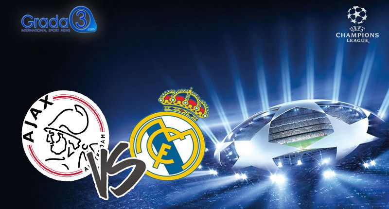 Fotomontaje del Ajax - Real Madrid de Champions League. Foto: Fuente propia.