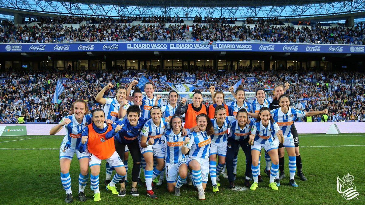 Imagen del twitter de la Real Sociedad