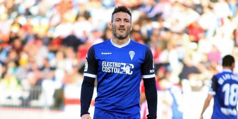 Piovaccari durante la visita al Almería | Imagen: Córdoba CF