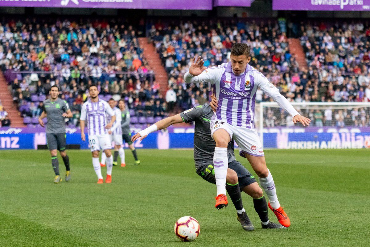 Lance del encuentro en el Nuevo Zorrilla