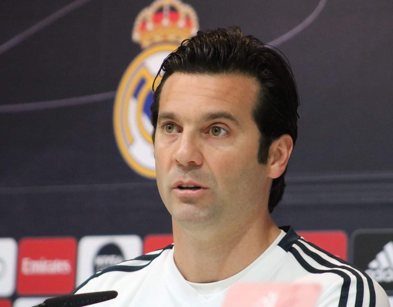 Santiago Solari en rueda de prensa