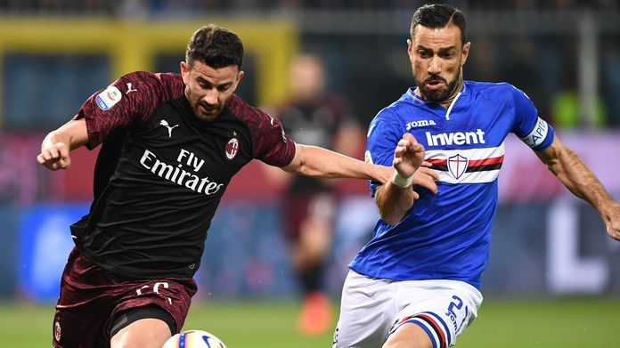 Musacchio (M) vs Quagliarella (S) - Foto destacada vía: www.milannews24.com