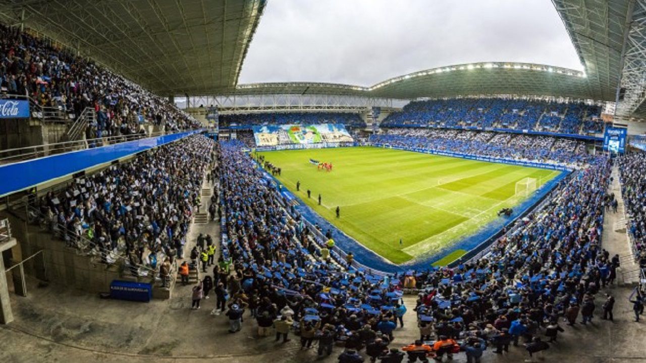 Carlos Tartiere. Real Oviedo