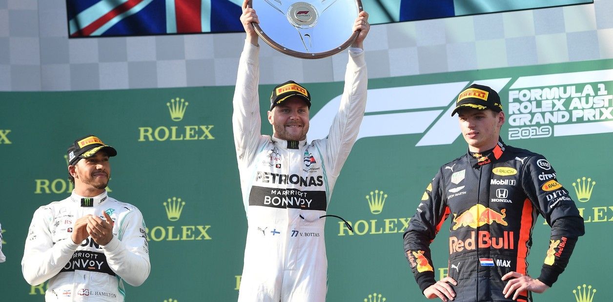 Victoria de Valtteri Bottas en el GP de Australi.