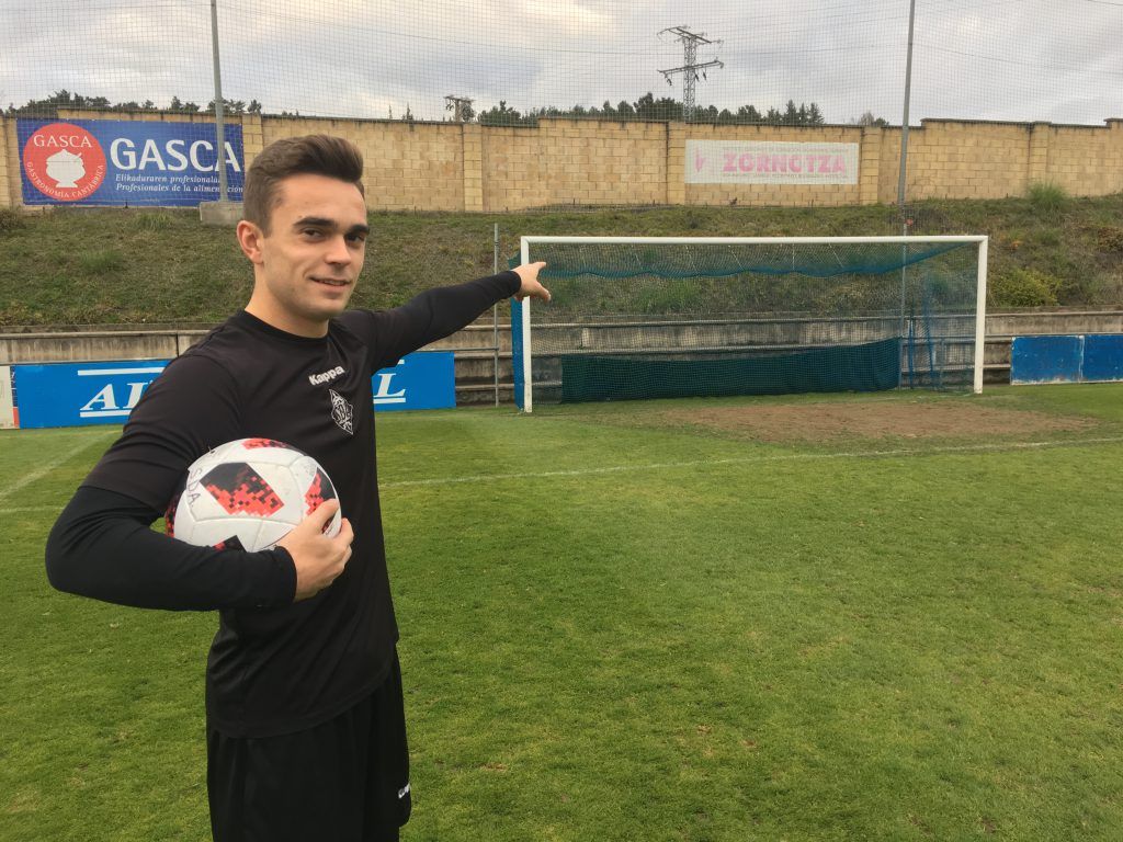Mario Soberón ha dado nuevos brios al ataque zornotzarra. Foto: sdamorebieta.eus