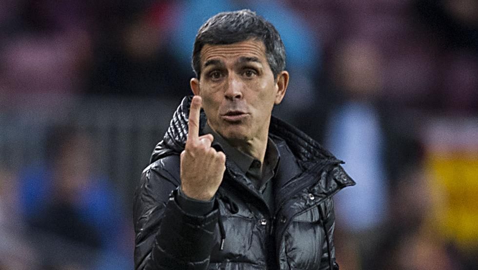 Muñiz durante un encuentro.
Foto: Mundo Deportivo.