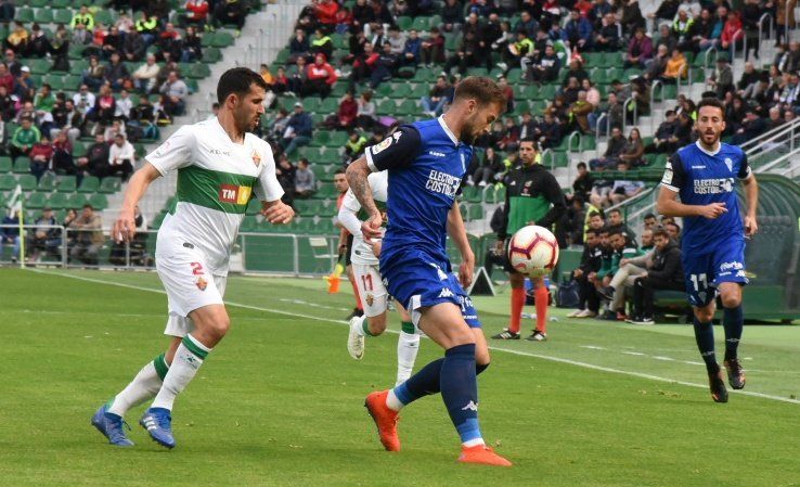 Lance durante la primera mitad | Imagen: Córdoba CF
