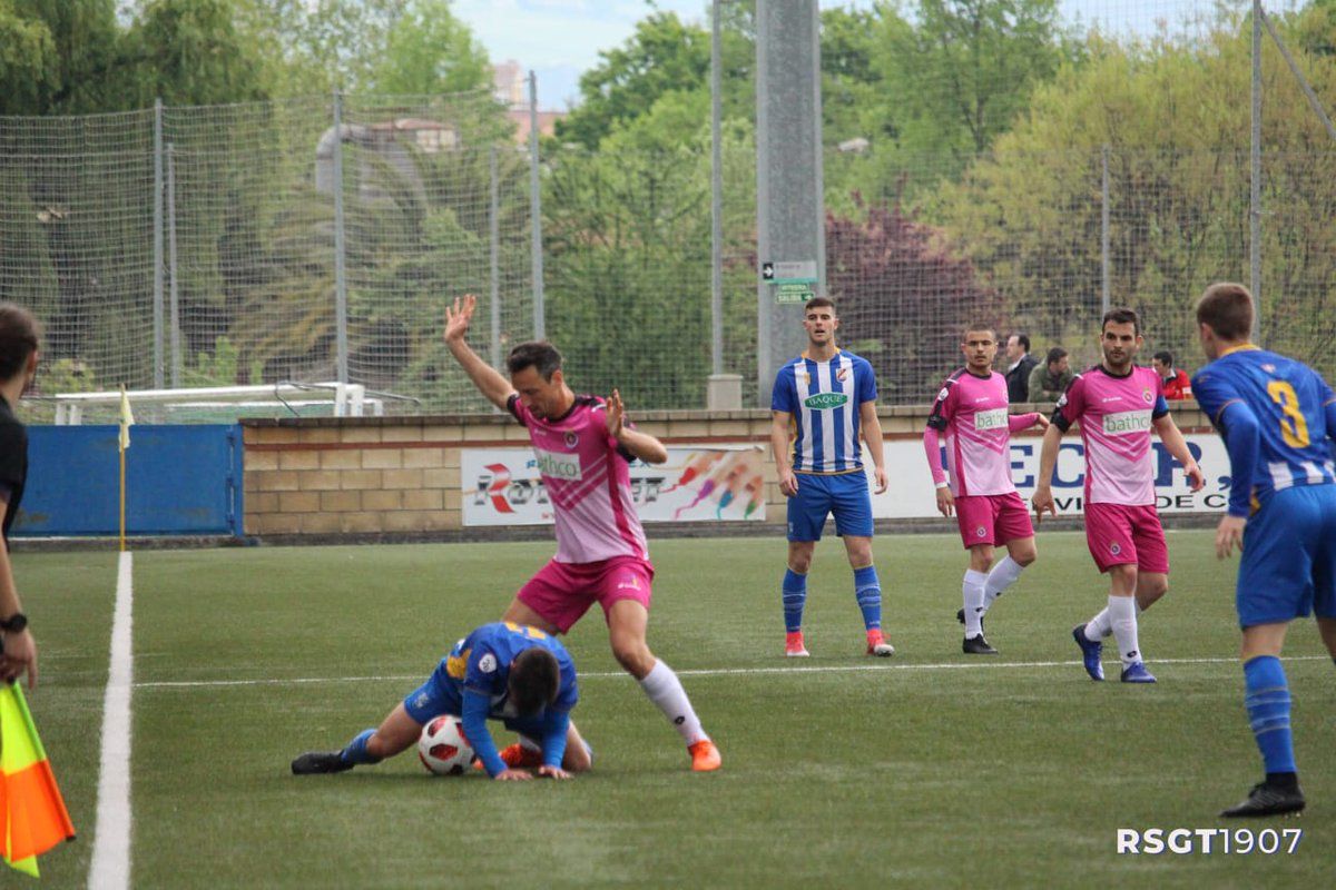 Lance del choque en Tabira (Foto: RS Gimnástica)