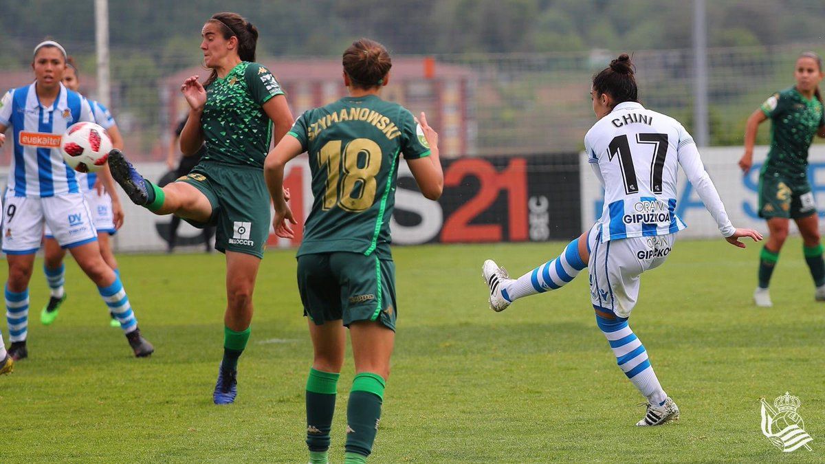 Ocasión de Chini para la Real. Vía @RealSociedad