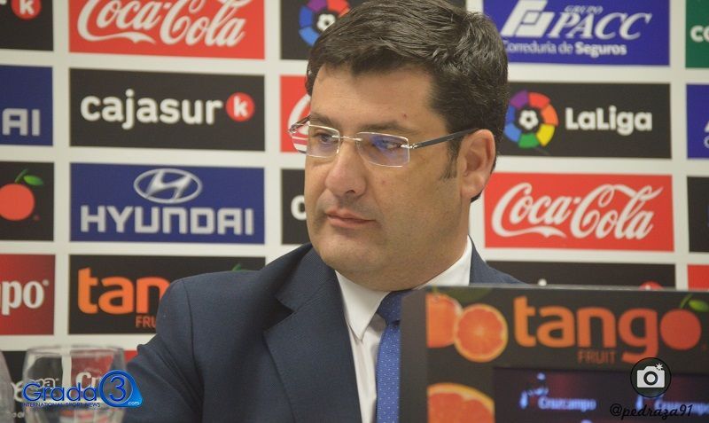 Jesús León durante un rueda de prensa | Imagen: José Luis Pedraza (Grada 3)