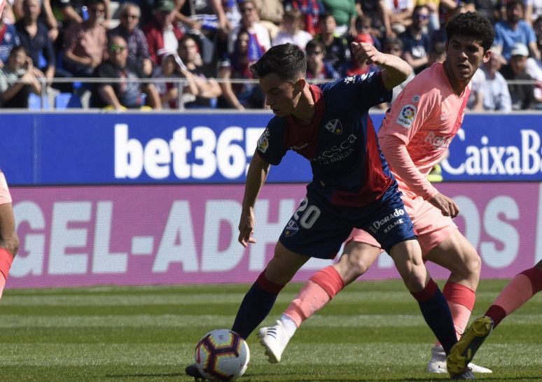 Lance del encuentro en El Alcoraz