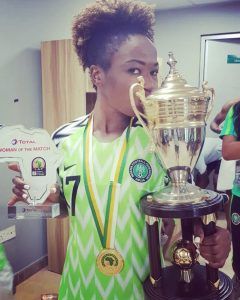 Ordega ha sido una delantera letal para las Super Falcons ordegafrancisca