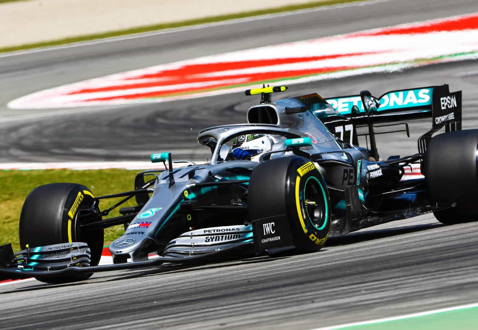 Valtteri Bottas, líder en ambas sesiones de entrenamientos // vía Twitter: @MercedesAMGF1