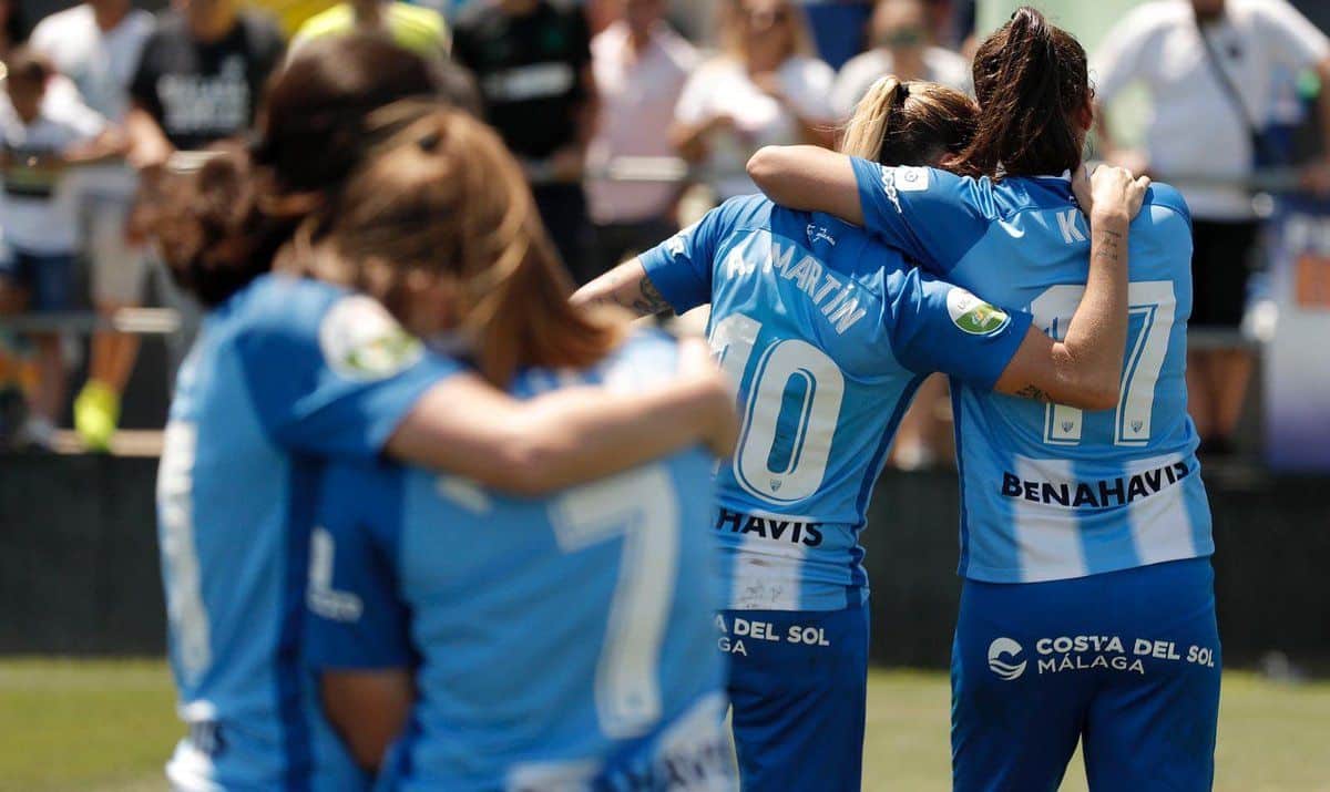 Descenso Málaga. Foto: @MalagaCFemenino