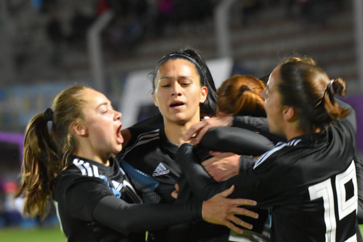 Argentina festeja (Foto: Twitter Selección Argentina)