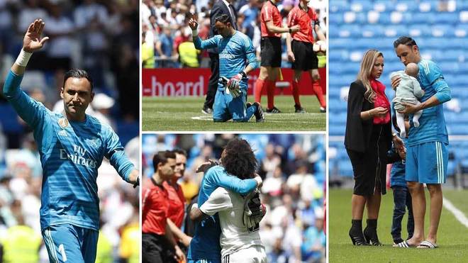 Así se despidió Keylor de la que fue su casa durante 5 años. Fuente: Marca