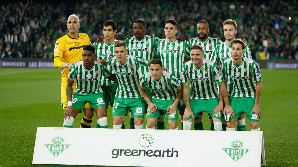 Once del Real Betis esta temporada