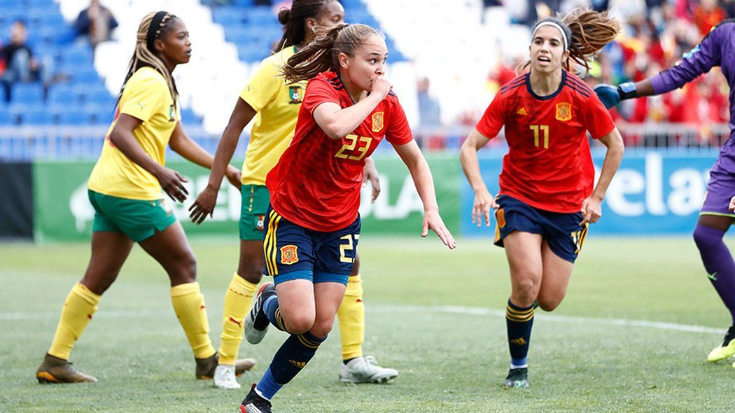 Imagen del twitter de la selección española femenina
