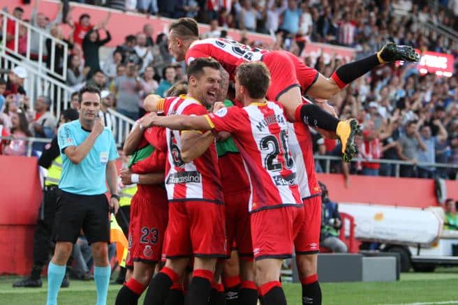 Celebración del Girona FC