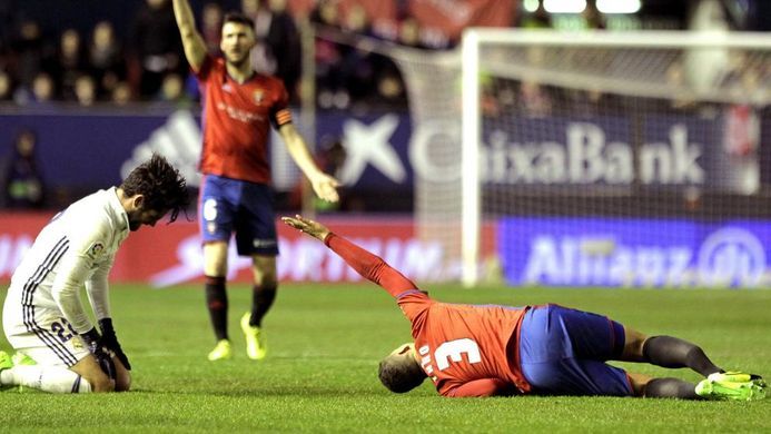 Lesión de Tano Bonnin ante el Real Madrid